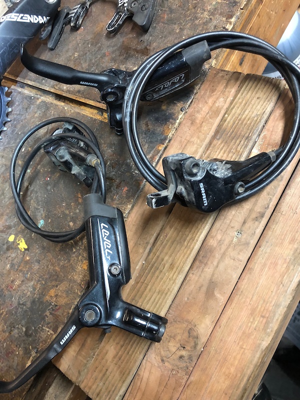 sram level t front brake