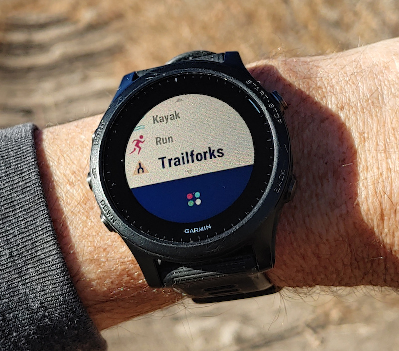 Trailforks Now on Garmin Wearables 