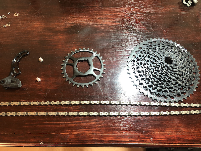 2020 SRAM 12 Speed 1050T, Chain, Chainring, Chain Guide For Sale