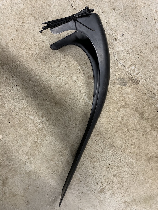 mudhugger rear fender