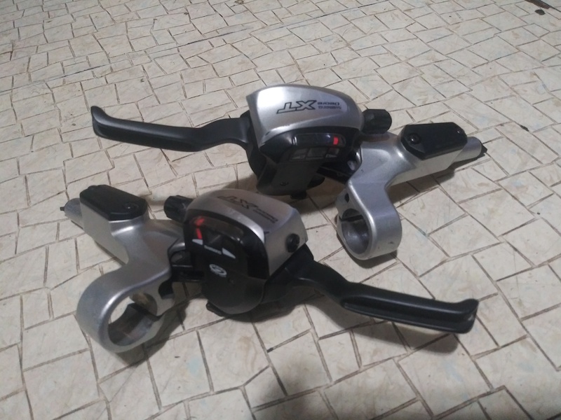 2009 Shimano Deore XT ST-M766 Control Levers *Rare For Sale