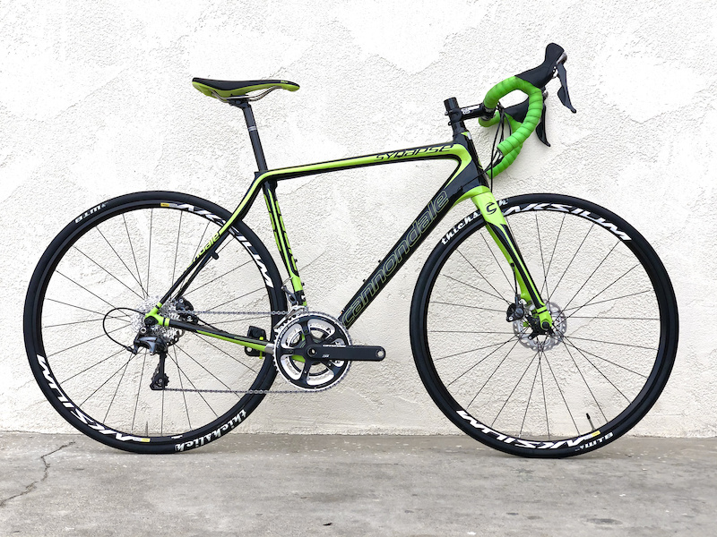 2014 Cannondale Synapse Ultegra Disk Racing Green Color For Sale