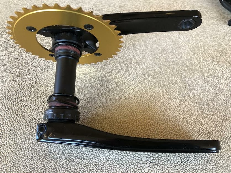 2018 FUNN Hooka DH downhill Crankset / BB 170mm, 38t, 83mm For Sale