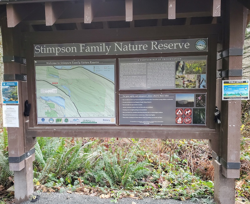 Stimpson Main Loop Hiking Trail - Bellingham, Washington