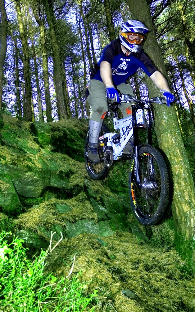 Droppin the cliff!
Bike is Cove Peeler!
Sweet As!!