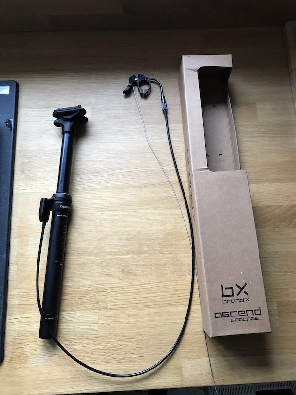 2020 BrandX Ascend II Dropper Seatpost 27.2mm 105mm For Sale