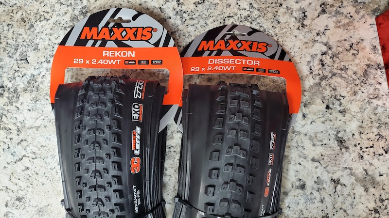 maxxis dissector rekon combo