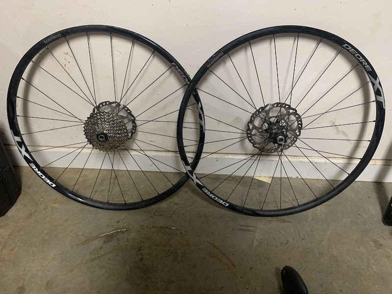 shimano deore xt wheelset 26