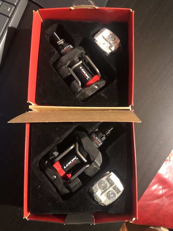 2014 LOOK Quartz Carbon Ti MTB pedals For Sale