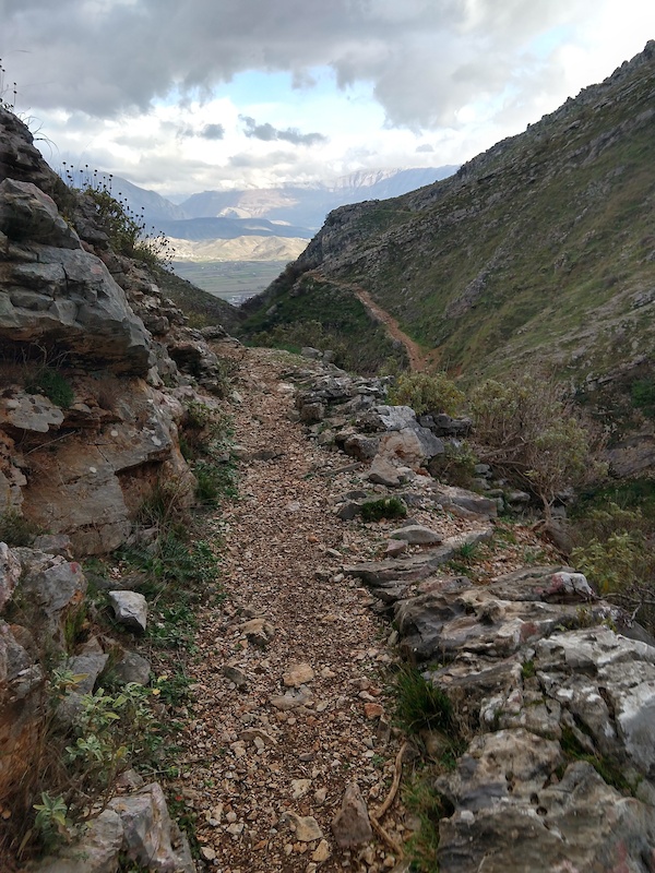 Ura E Li Rise Ura e Ali Pashës trail Hiking Trail - Gjirokaster