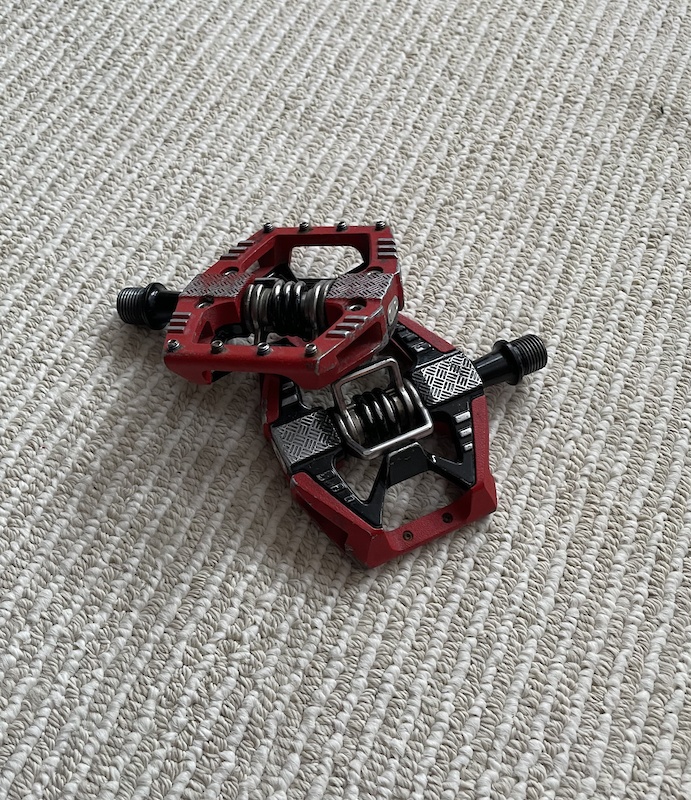 half flat half clip pedals