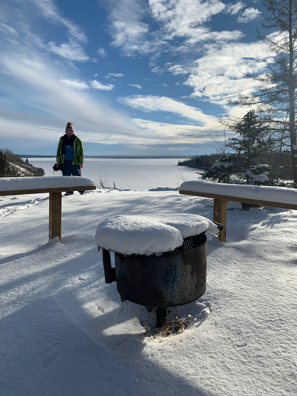 Wolf Bay Campsite Hiking Trail Meadow Lake Provincial Park, SK