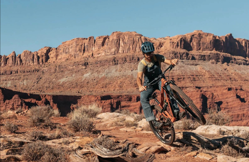 Denim Riding Dungarees Are a Thing Now, Apparently - Pinkbike
