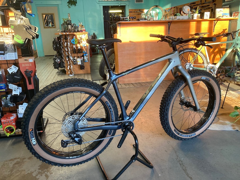 2021 Salsa Beargrease Carbon Deore 26x4.6 Tires Size XL For Sale