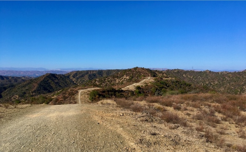 Looking Back North from Second Plateau
