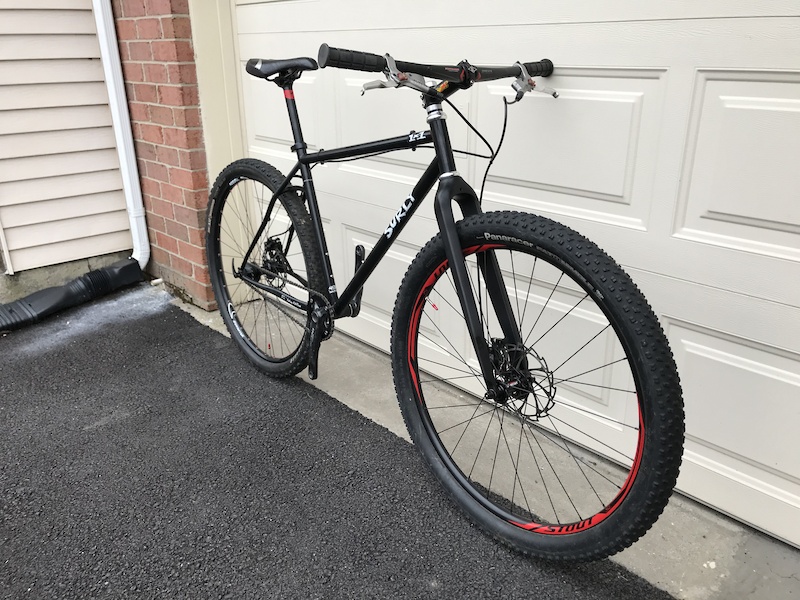 Large Surly 1x1 29” SS hardtail w/ 29+ front For Sale
