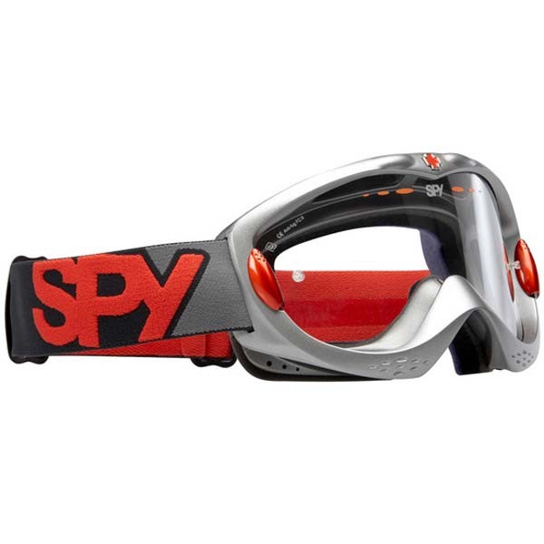 Alloy Goggle from Spy Optic 
Anti-fog Lexan® lenses 
Triple layer Isotron™ face foam featuring moisture-wicking Dri-Force™ fleece 
Patented Scoop® ventilation system for increased anti-fog protection 
Scratch-resistant lens with built-in tear-off posts 
Silicone ribbing to hold the strap in place .

Entrega Inmediata
Informes:312-5346450 correo :downhillbogota@hotmail.com