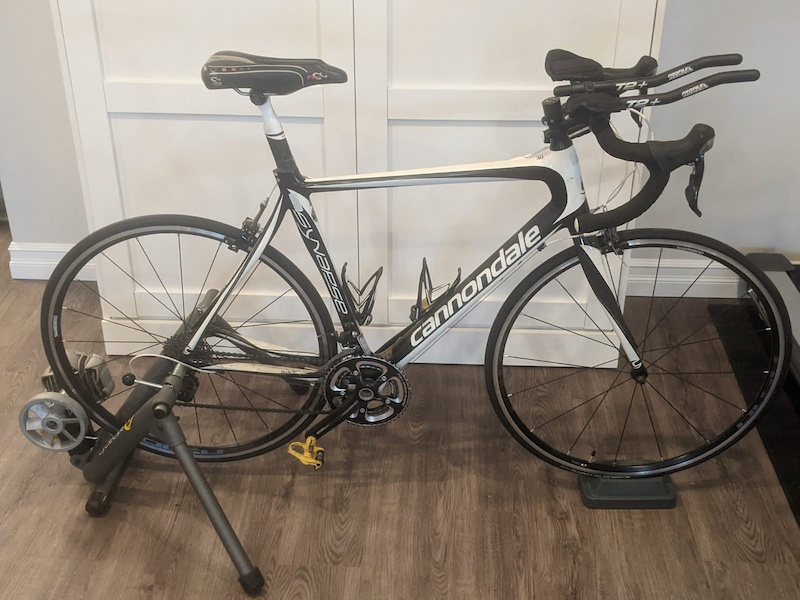 2012 Men's Carbon Cannondale Synapse 6 - 56 cm For Sale