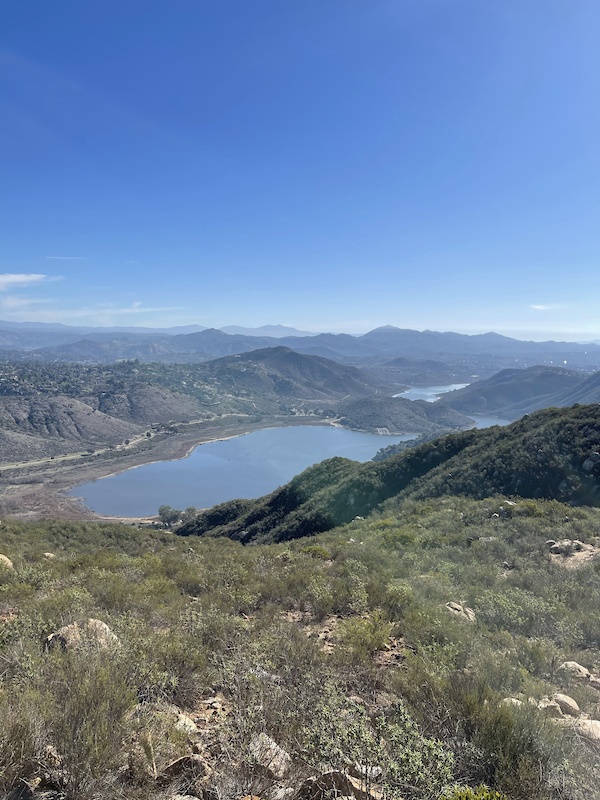 Lake Hodges Overlook Loop Mountain Biking Trail - Escondido