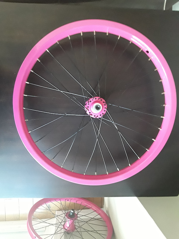 Pink discount bmx rims