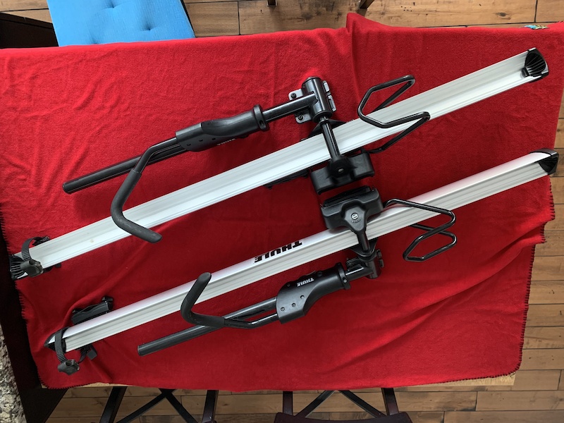 2016 2 x Thule Sidearm bike trays For Sale