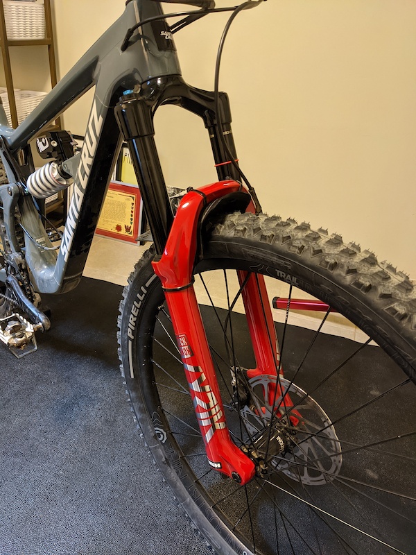 2021 RockShox Lyrik Ultimate 29in 150mm 51 offset Push HC97 For Sale