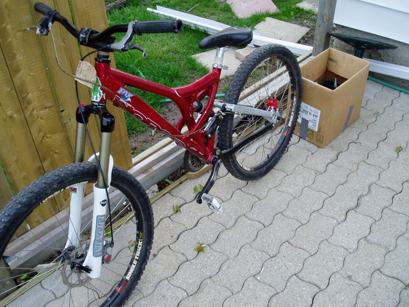 My Bike(2002 Norco 4by) **Brakes are upgraded to Avid Juicy 3's**