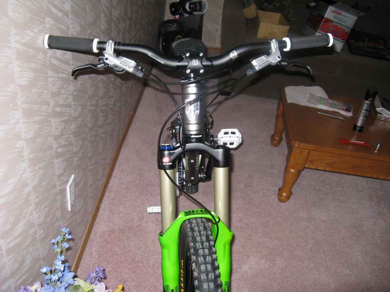 Front of bike