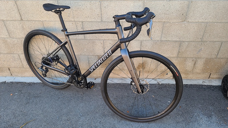 2021 Specialized Diverge E5 Gravel Road Bike Satin Smoke For Sale