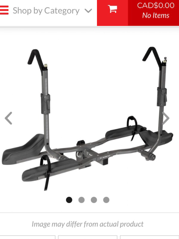 2016 Swagman platform bike carrier For Sale