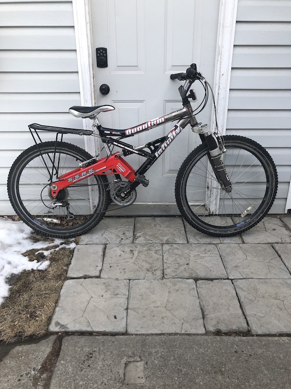 2010 QUANTUM INFINITY SHIMANO 24 SPEED Dual Suspension For Sale