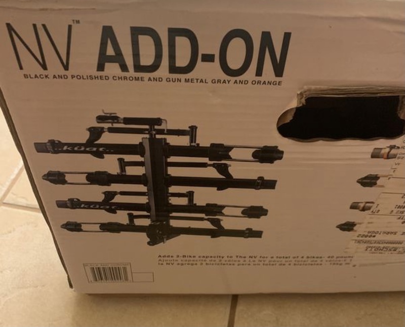 Kuat nv add on 2 bike for sale