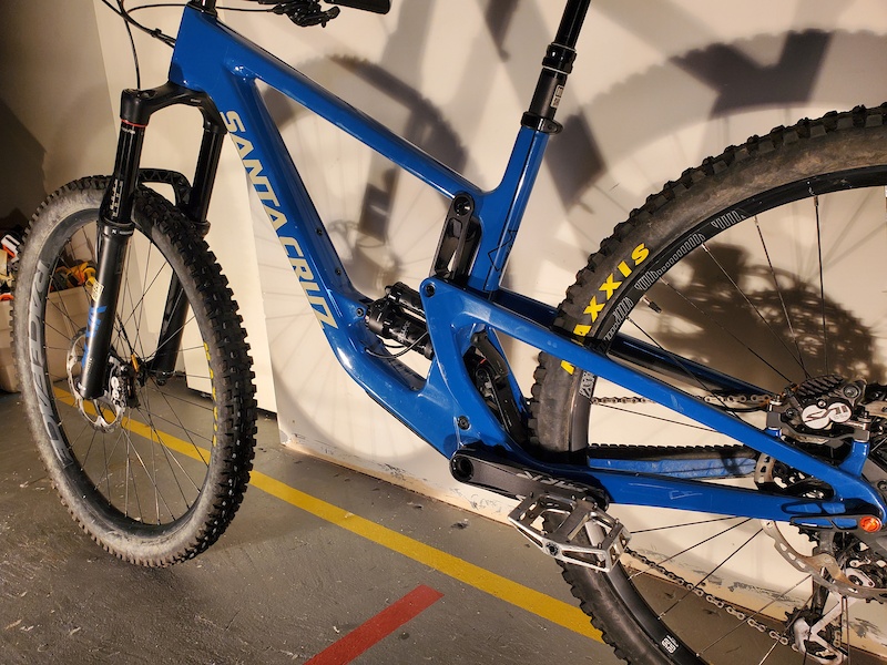 blue santa cruz hightower