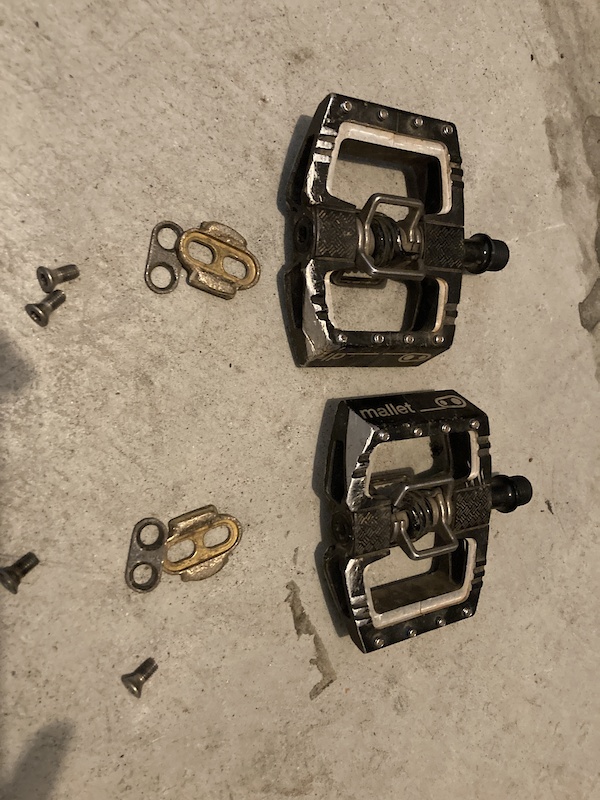 2021 Crankbrothers Mallet DH Pedals Including Cleats For Sale