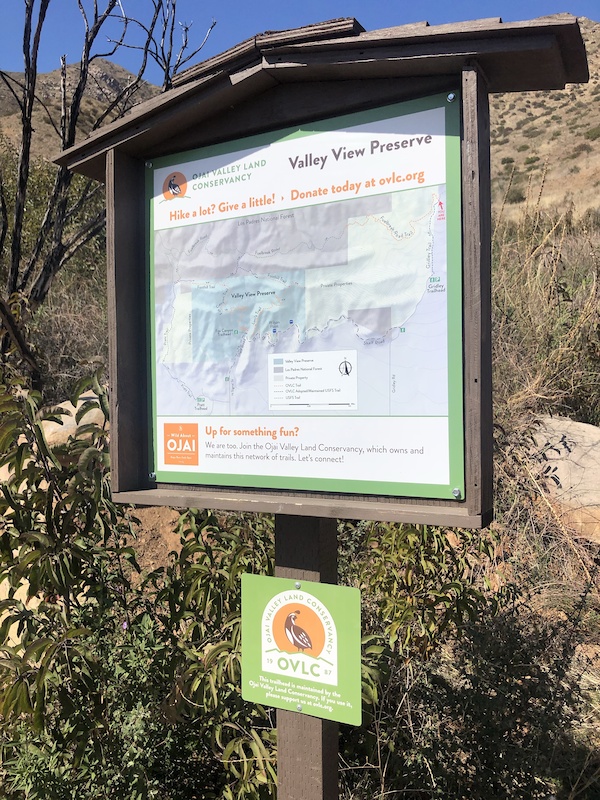 Gridley Canyon Road Mountain Biking Trail Ojai, CA