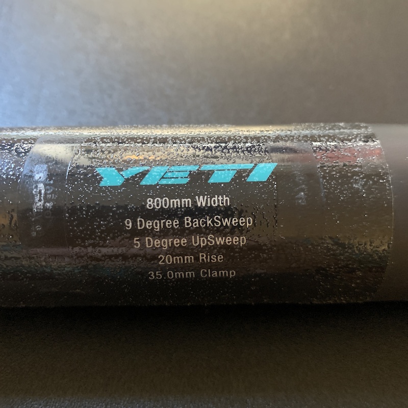 yeti 800 carbon bars