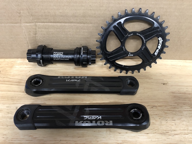 2019 BEST OFFER! Rotor Kapic Cranks, BB, Q Ring, Boots For Sale