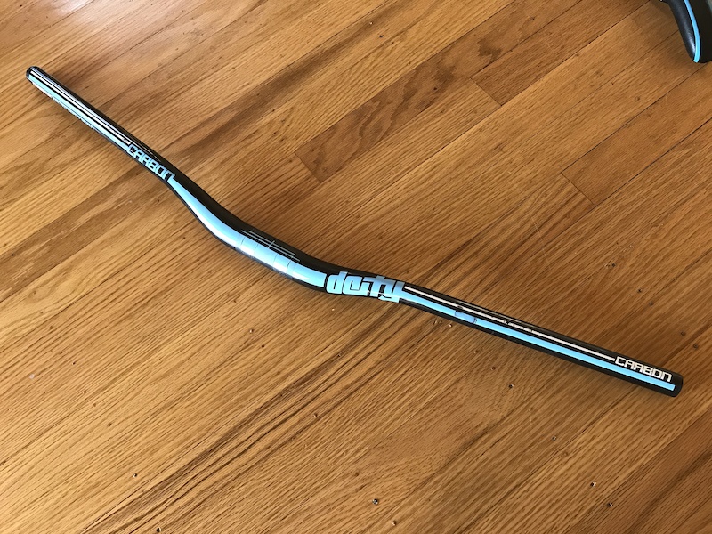 2017 Deity 787 Skyline carbon bars blue For Sale