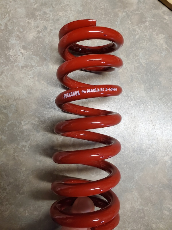 2020 RockShox Coil Spring 151mm, 57.565mm, 550 lbs For Sale