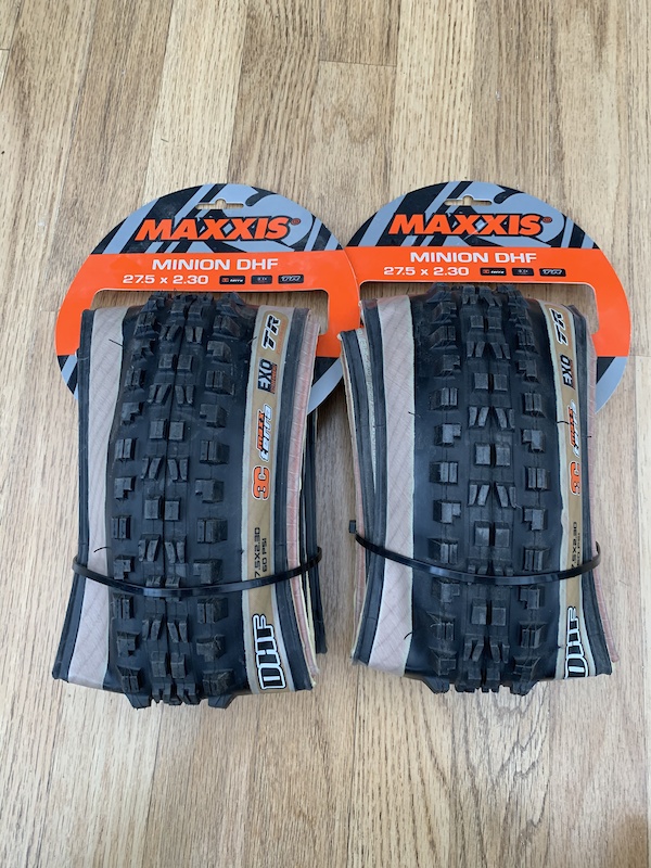 maxxis dhf tan