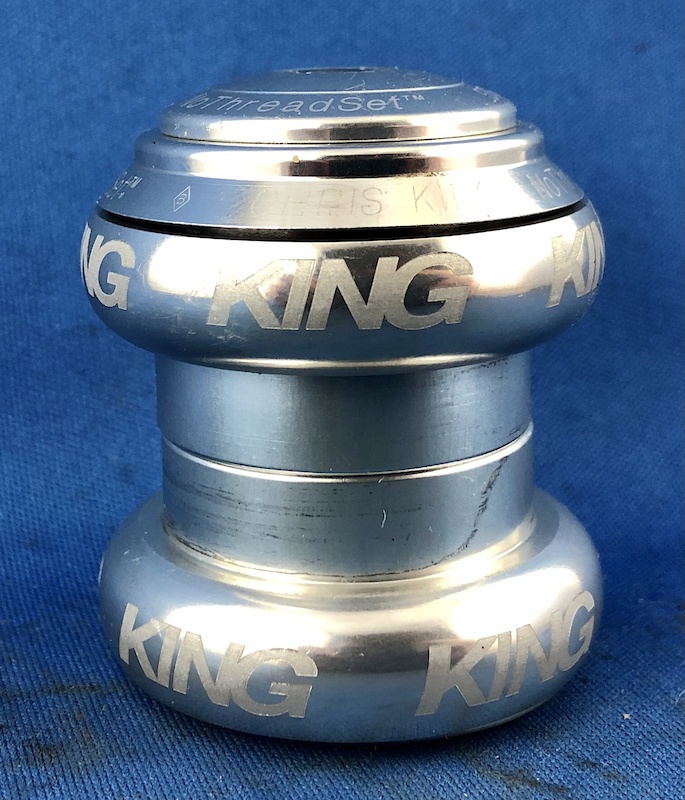 パーツ CHRIS KING nothreadset 1 1/8 inch silver Chris King Nothreadset 1-1/8 inch Silver
