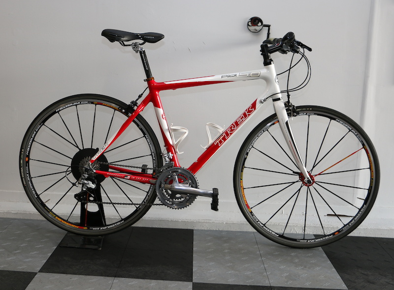 2008 Trek Pilot 5 56cm Medium Carbon Fitness Road Bike For Sale