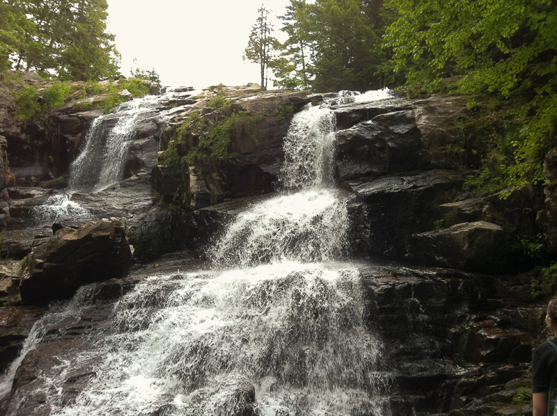 Shelving Rock Falls Trail Map Shelving Rock Falls Poi Trailforks