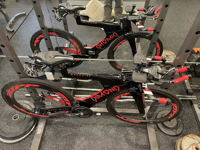 2017 Dimond Marquise (XS)Tri Bike Di2 w/ ZIPP Wheels For Sale
