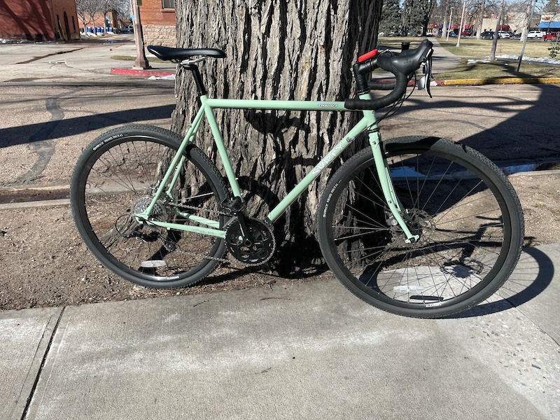 2016 56cm Surly Straggler mint green For Sale