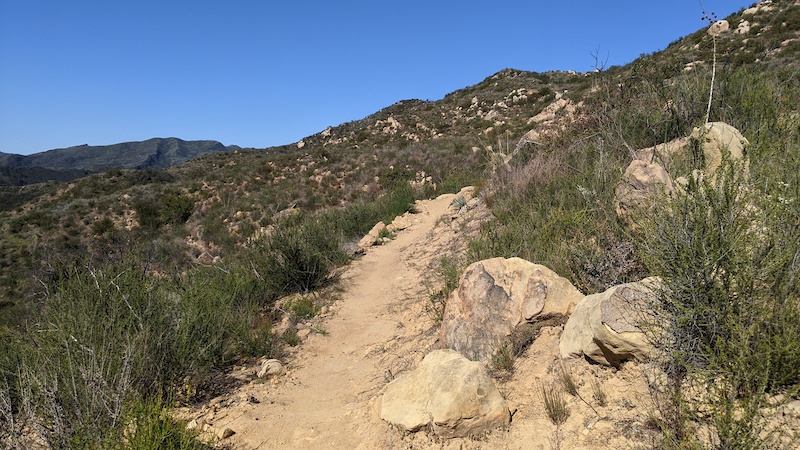 Kennedy Ridge Mountain Biking Trail - Ojai, California