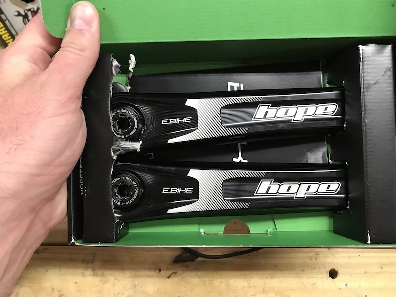 hope 165mm cranks