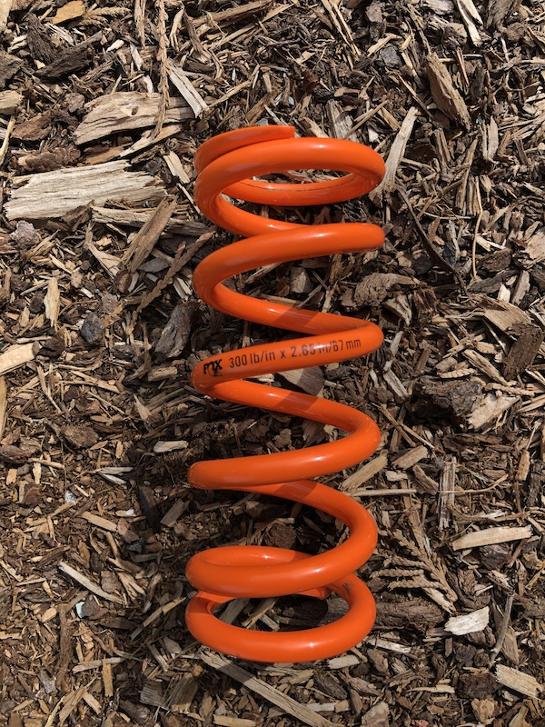FOX SLS Coil Rear Shock Spring 500lbs X 3.15