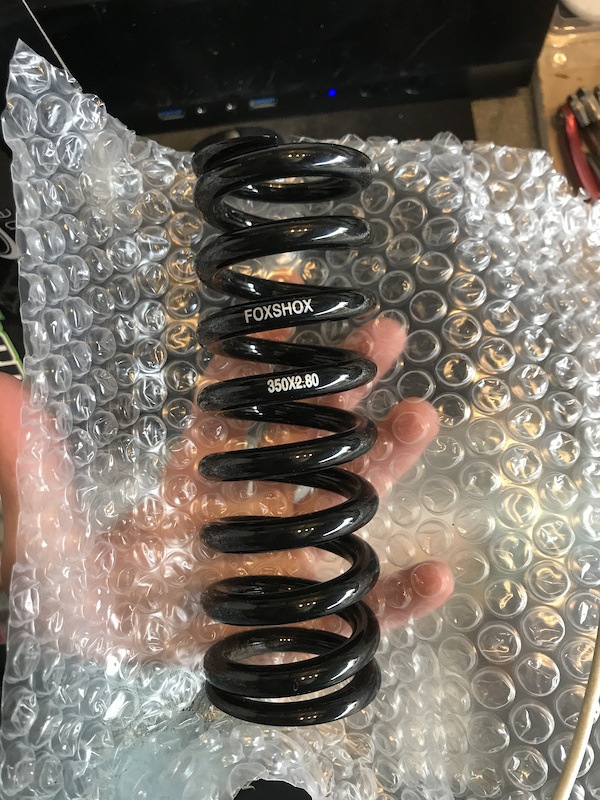 Fox Coil Shock Spring 350lb X 2.8 For Sale
