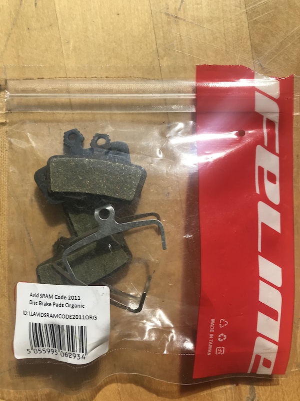 sram code organic brake pads